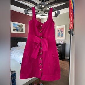 Diane Von Furstenberg Pink Slim Fitting Dress Size 4